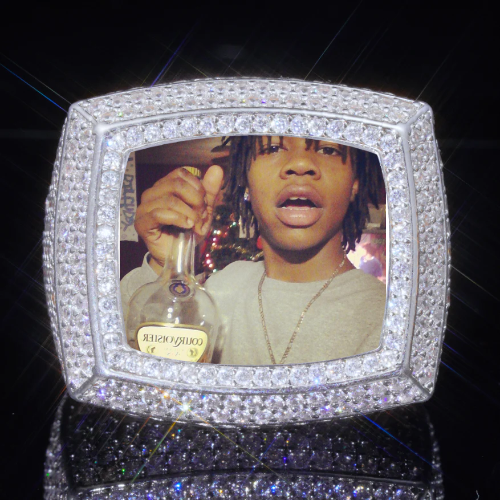 3D CUSTOM PICTURE ICED RING