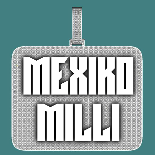 CUSTOM LETTER NECKLACE 3D BIG SQUARE