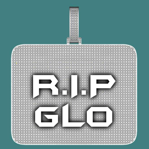 CUSTOM LETTER NECKLACE 3D BIG SQUARE