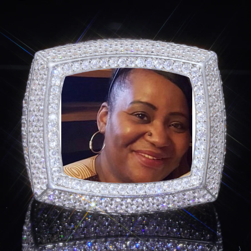 3D CUSTOM PICTURE ICED RING