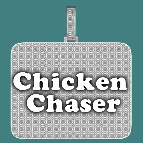 CUSTOM LETTER NECKLACE 3D BIG SQUARE