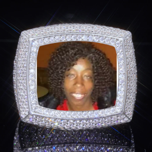 3D CUSTOM PICTURE ICED RING