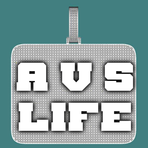 CUSTOM LETTER NECKLACE 3D BIG SQUARE