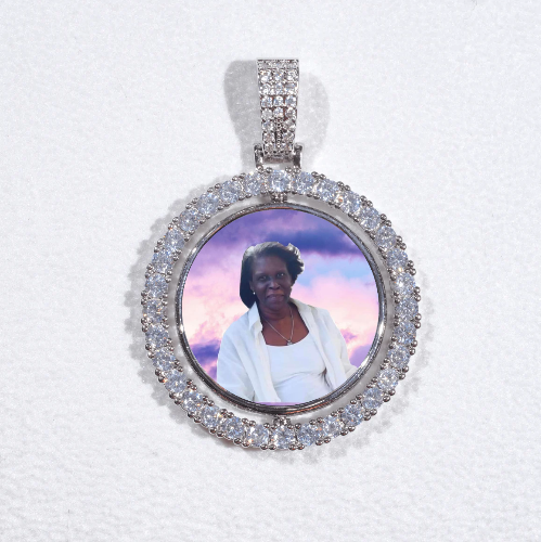 3D Spinning 2-Faced Custom Picture Pendant