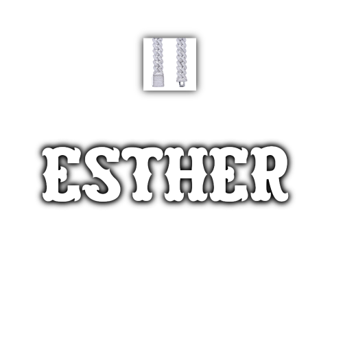 Custom Letters Freibeuter Font Necklace