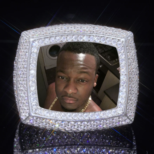 3D CUSTOM PICTURE ICED RING