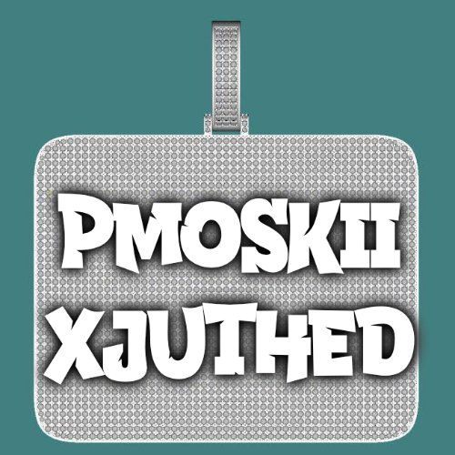 CUSTOM LETTER NECKLACE 3D BIG SQUARE