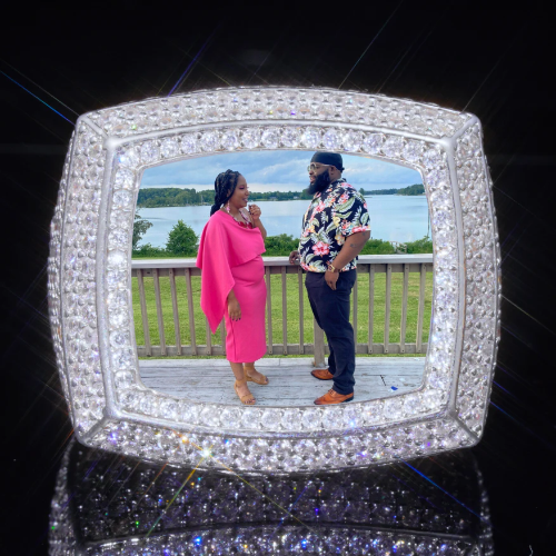 3D CUSTOM PICTURE ICED RING