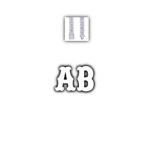Custom Letters Freibeuter Font Necklace
