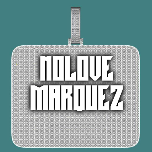 CUSTOM LETTER NECKLACE 3D BIG SQUARE