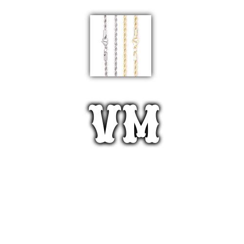 Custom Letters Freibeuter Font Necklace