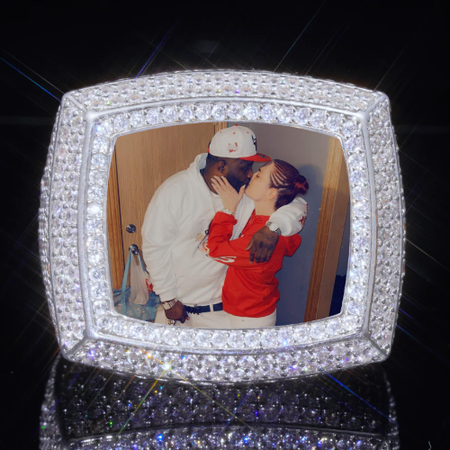 3D CUSTOM PICTURE ICED RING