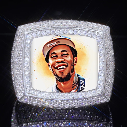 3D CUSTOM PICTURE ICED RING