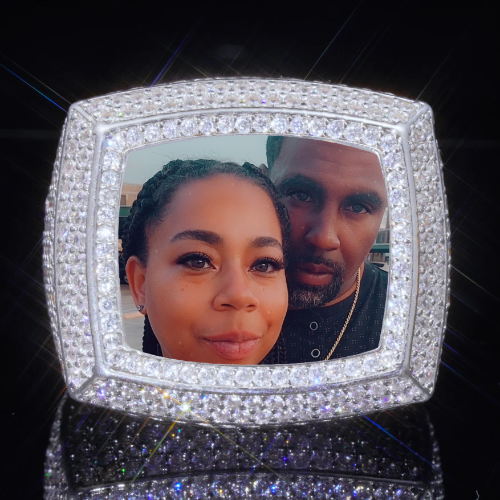 3D CUSTOM PICTURE ICED RING