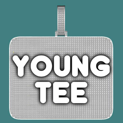 CUSTOM LETTER NECKLACE 3D BIG SQUARE