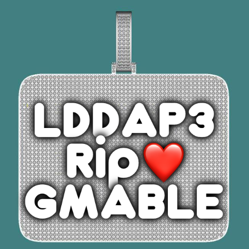 CUSTOM LETTER NECKLACE 3D BIG SQUARE