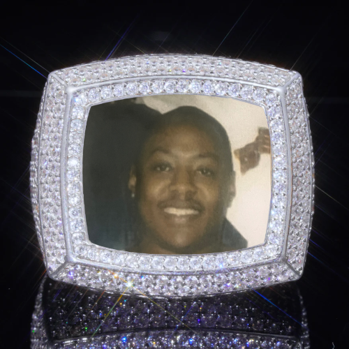 3D CUSTOM PICTURE ICED RING