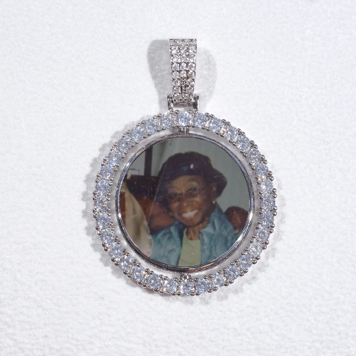 3D Spinning 2-Faced Custom Picture Pendant