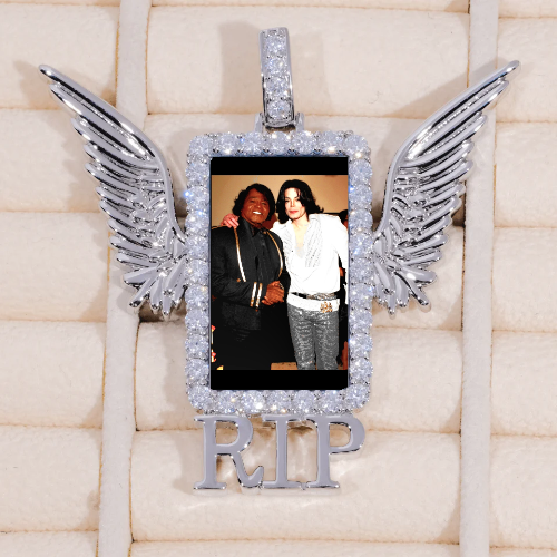 RIP WING 3D CUSTOM PICTURE PENDANT