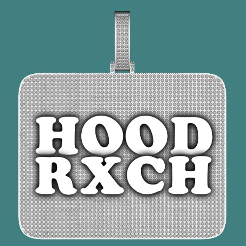 CUSTOM LETTER NECKLACE 3D BIG SQUARE