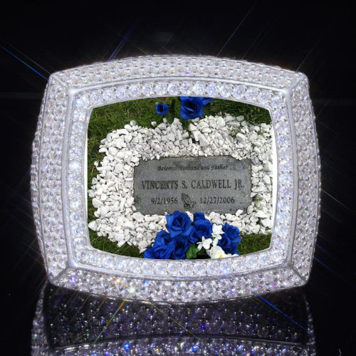 3D CUSTOM PICTURE ICED RING