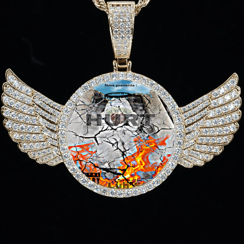 CUSTOM PICTURE PENDANT STYLE-4