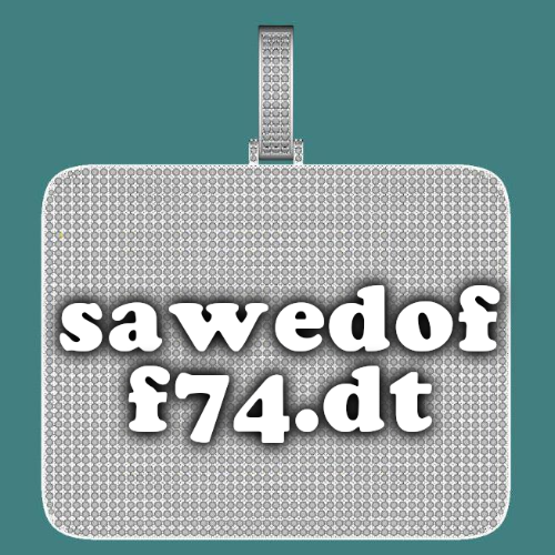 CUSTOM LETTER NECKLACE 3D BIG SQUARE
