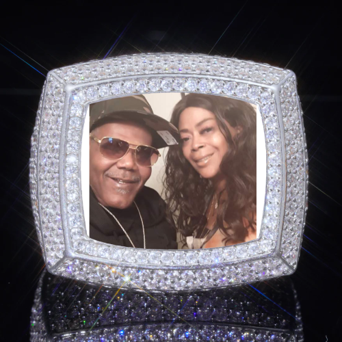3D CUSTOM PICTURE ICED RING