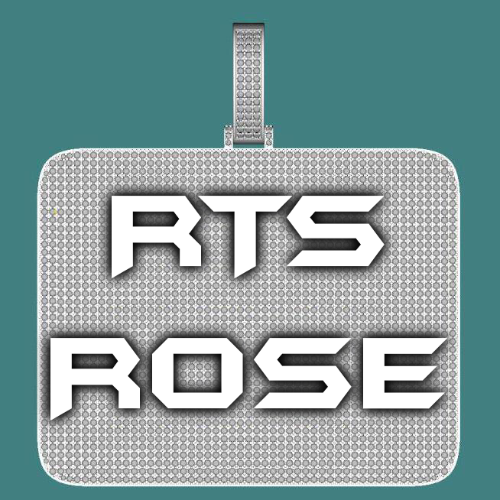 CUSTOM LETTER NECKLACE 3D BIG SQUARE