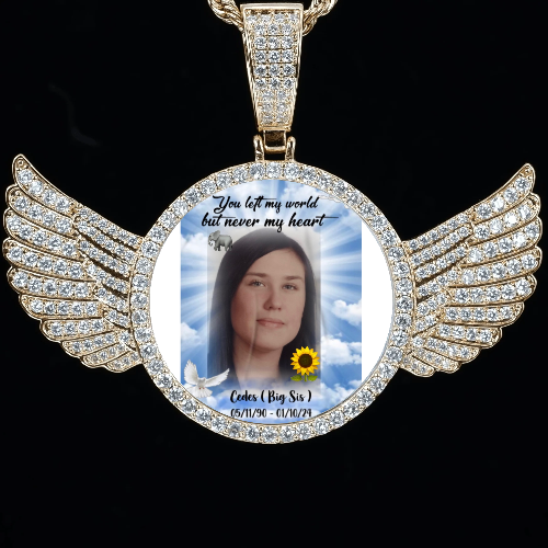 CUSTOM PICTURE PENDANT STYLE-4