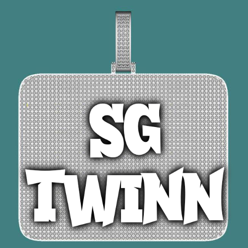 CUSTOM LETTER NECKLACE 3D BIG SQUARE