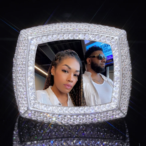 3D CUSTOM PICTURE ICED RING