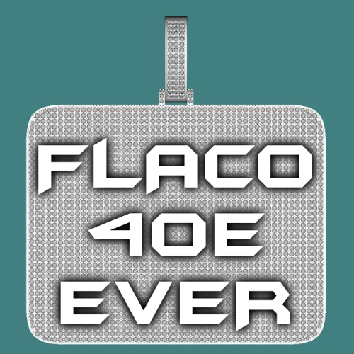 CUSTOM LETTER NECKLACE 3D BIG SQUARE