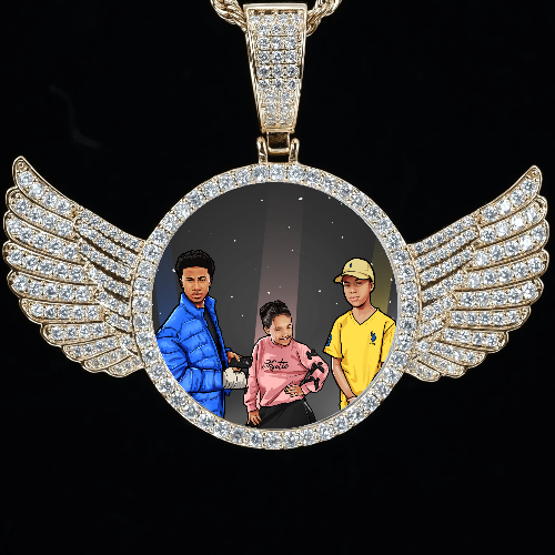CUSTOM PICTURE PENDANT STYLE-4