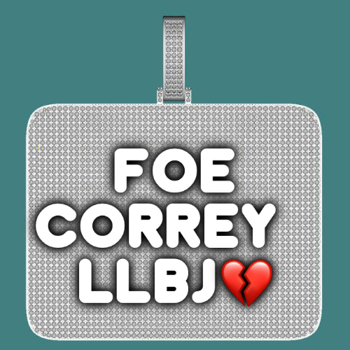 CUSTOM LETTER NECKLACE 3D BIG SQUARE