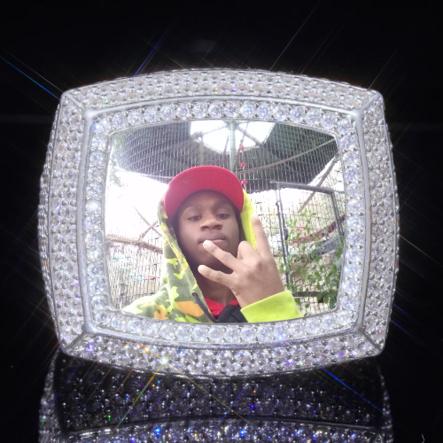 3D CUSTOM PICTURE ICED RING