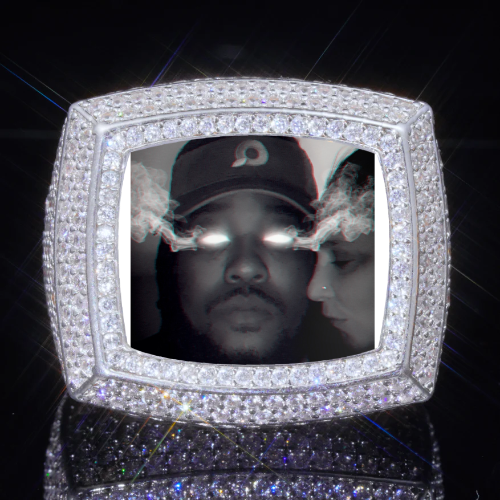 3D CUSTOM PICTURE ICED RING