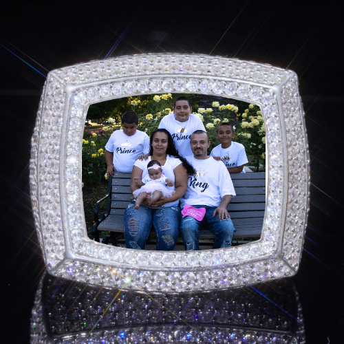3D CUSTOM PICTURE ICED RING