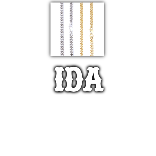 Custom Letters Freibeuter Font Necklace