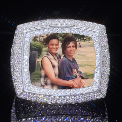 3D CUSTOM PICTURE ICED RING
