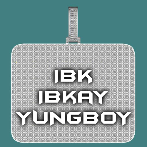 CUSTOM LETTER NECKLACE 3D BIG SQUARE