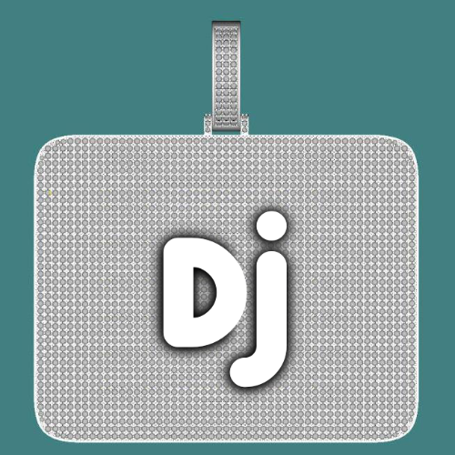 CUSTOM LETTER NECKLACE 3D BIG SQUARE