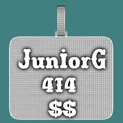 CUSTOM LETTER NECKLACE 3D BIG SQUARE