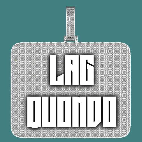 CUSTOM LETTER NECKLACE 3D BIG SQUARE