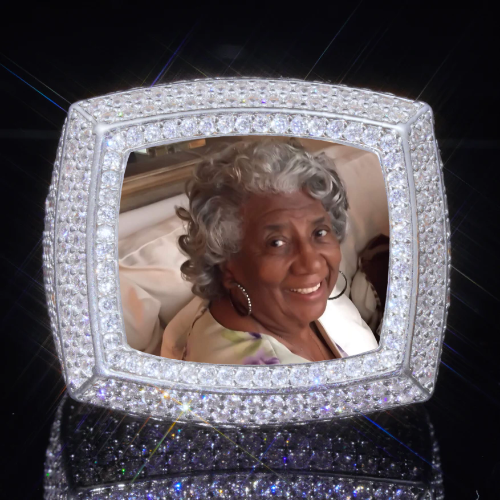 3D CUSTOM PICTURE ICED RING
