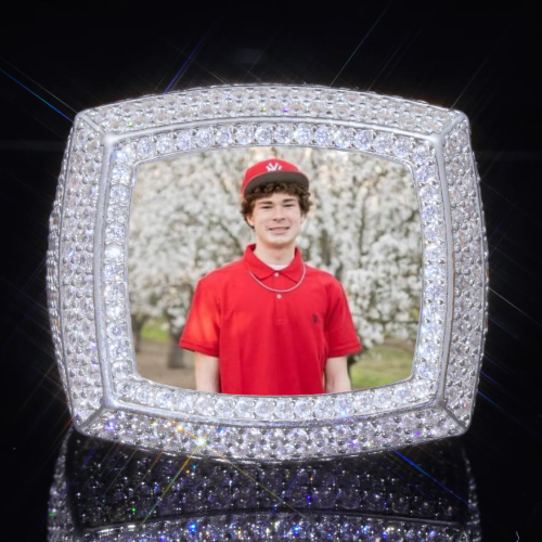 3D CUSTOM PICTURE ICED RING