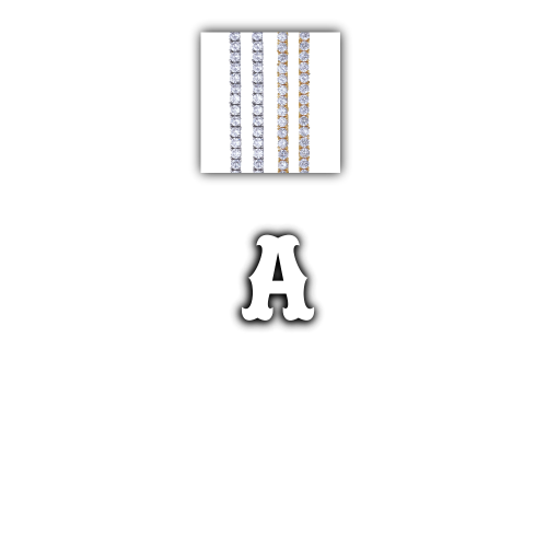 Custom Letters Freibeuter Font Necklace