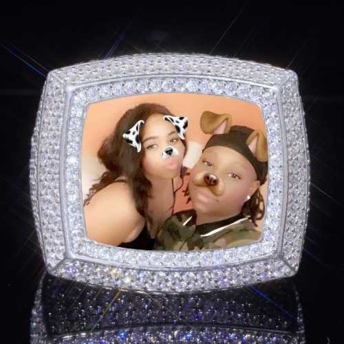 3D CUSTOM PICTURE ICED RING