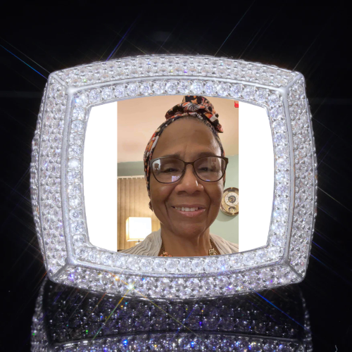 3D CUSTOM PICTURE ICED RING