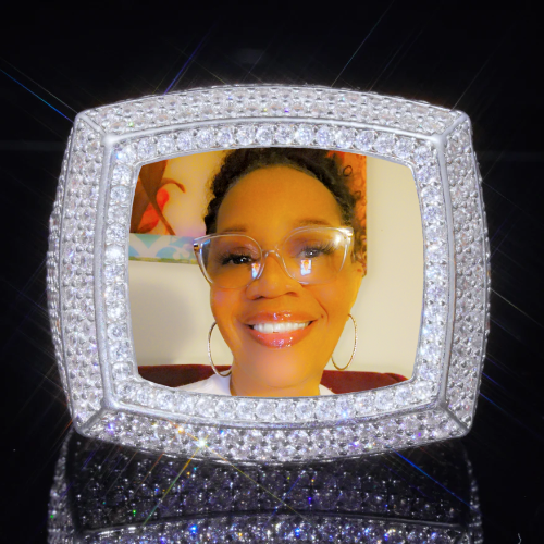 3D CUSTOM PICTURE ICED RING